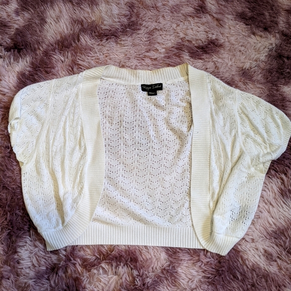 River Island short cardigan - white XL - Picture 1 of 5